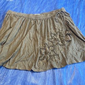 American Eagle Outfitters embellished mini skirt